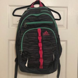 ADIDAS 5 zip pocket bookbag
